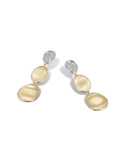 Orecchini Marco Bicego Donna Lunaria in Oro giallo Diamante 0.18 Ct OB1749-B - OB1749-B